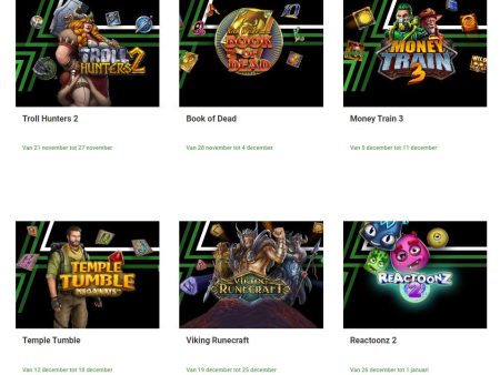 Lucky Spin-toernooien van €25.000 bij Unibet casino