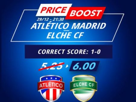 Price boost pour la Liga | Atlético Madrid vs Elche CF