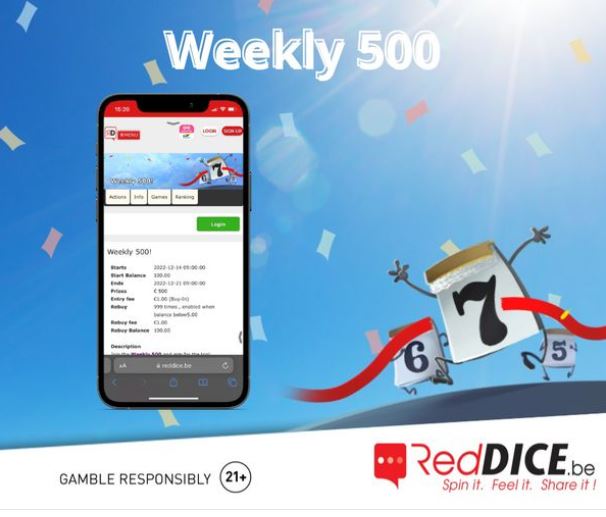 Join the Weekly 500 and aim for the top