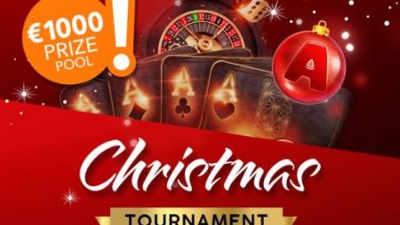 Take part in our Christmas tournament and share the €1000