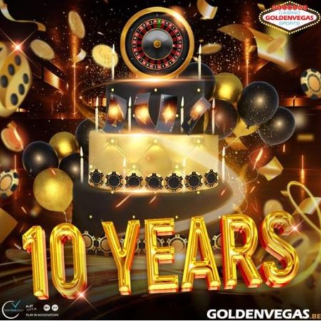 GoldenVegas existe depuis 10 ans et nous devons fêter ça