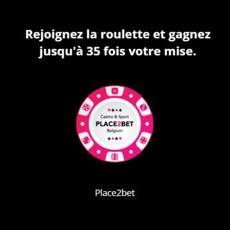 Rejoignez la roulette et gagnez jusqu’à 35 fois votre mise.