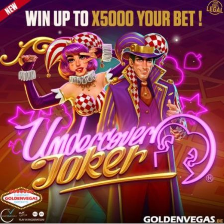 Gagnez jusqu’à 5000 fois votre mise avec Undercover Joker