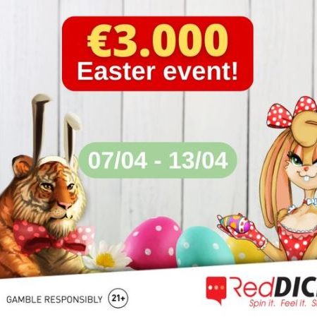 €3000 prize pool with the big egg hunt on Reddice