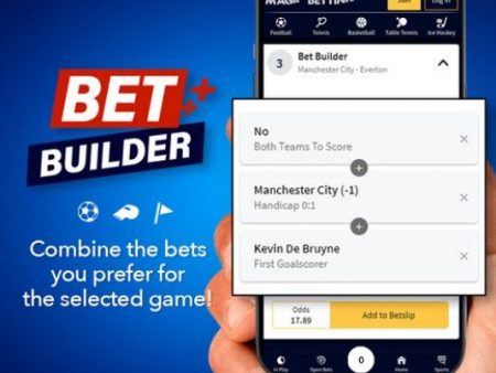 De Bet Builder tool op Magic Betting