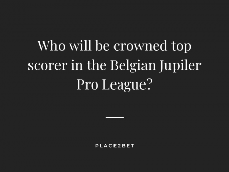 Who will be the top scorer of the Jupiler Pro League