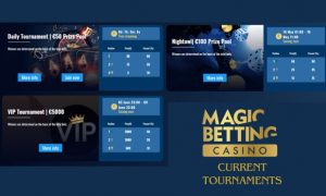 Magic Betting casino huidige toernooien