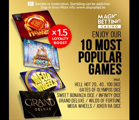 Loyalty boost weekend at Magic Betting casino