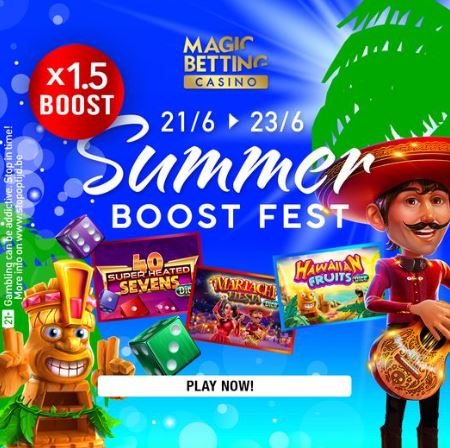 MagicBetting zet de zomer in met het zomer boost feest