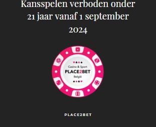 Gokken verboden voor jongeren onder de 21 jaar vanaf 1 september 2024