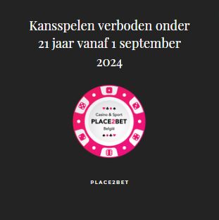 Gokken verboden voor jongeren onder de 21 jaar vanaf 1 september 2024