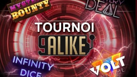 Qu’implique le tournoi 9 Alike au casino Bingoal