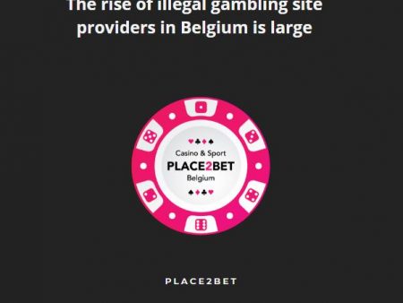 The rise of illegal gambling site providers in Belgium is large