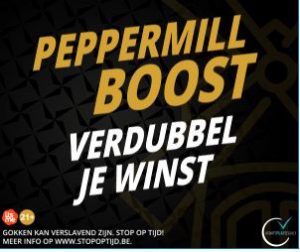 Peppermill Boost - Verdubbel je winst