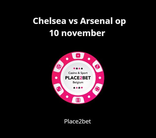 Confrontatie tussen Chelsea vs Arsenal op 10 november