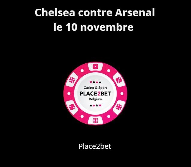 Affrontement Chelsea contre Arsenal le 10 novembre