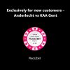 Exclusive for new customers – Anderlecht vs KAA Gent