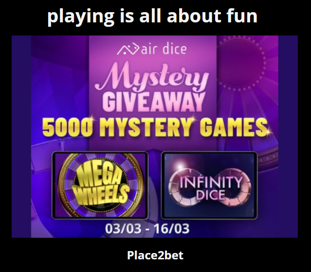 Mystery Giveaway: 5000 Mystery Games to be won in March