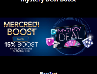 Magicbetting Mystery Deal Boost du mercredi